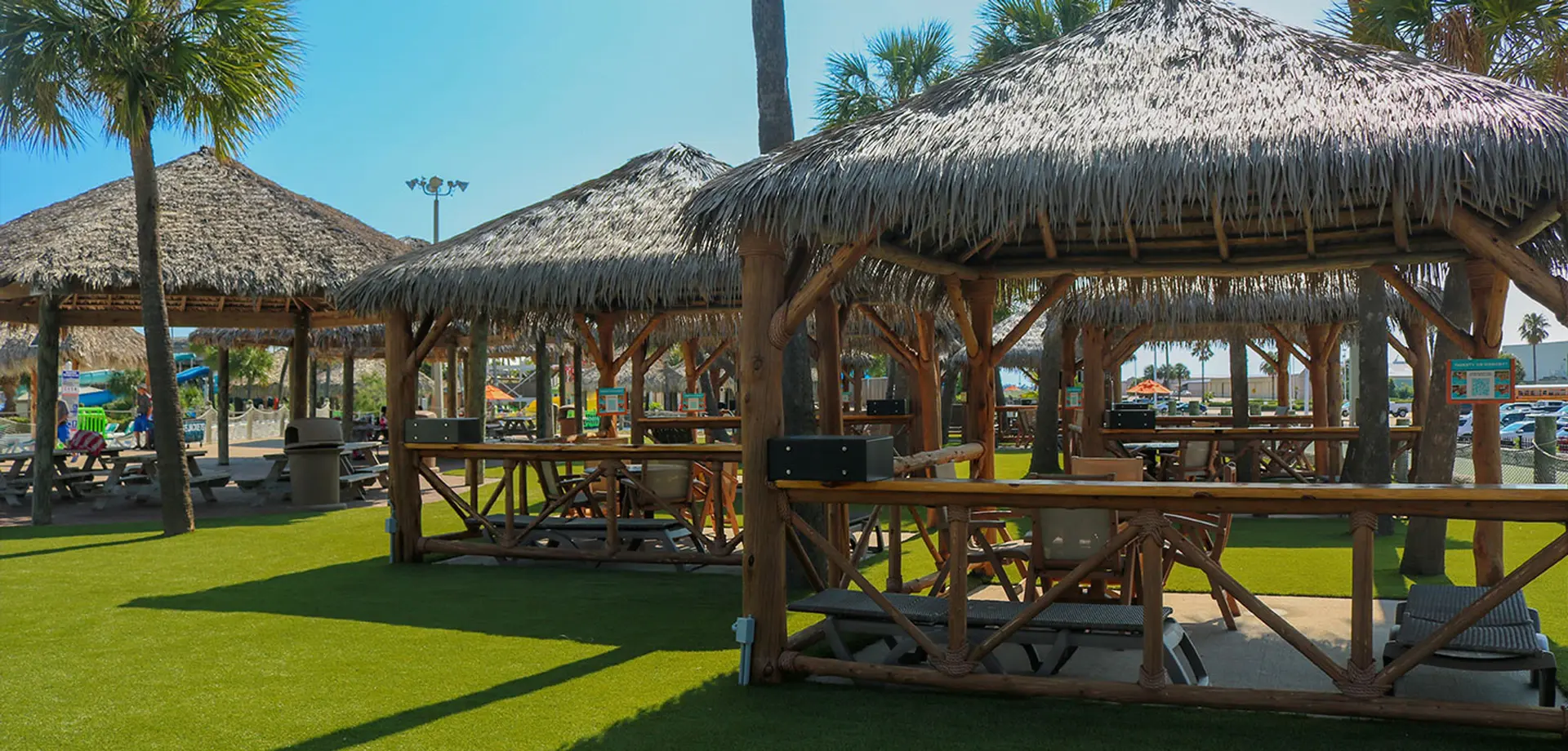 Beach Cabana background image