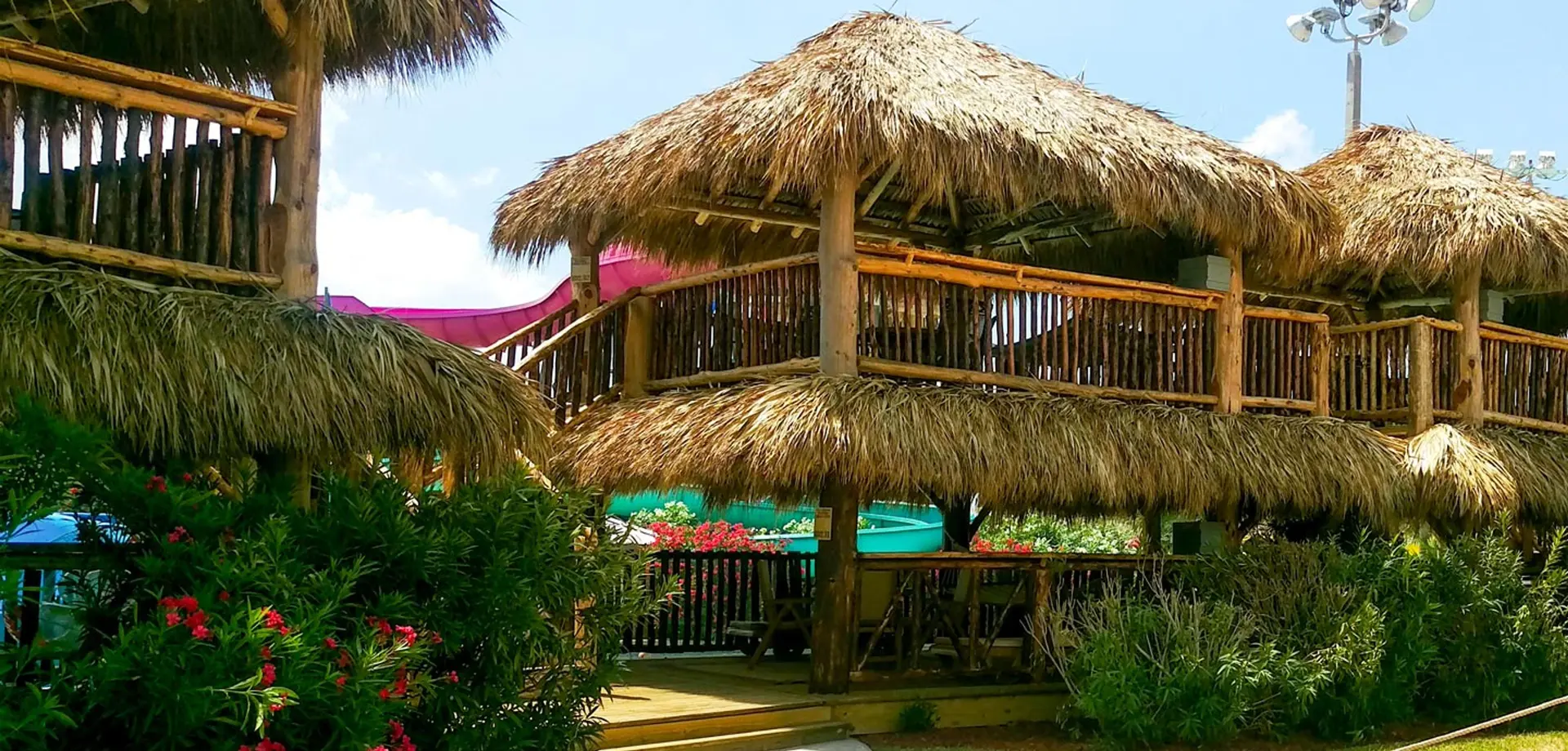 Riverbend Penthouse Cabanas background image